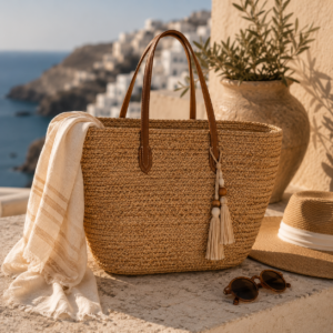 coastal escape beach tote