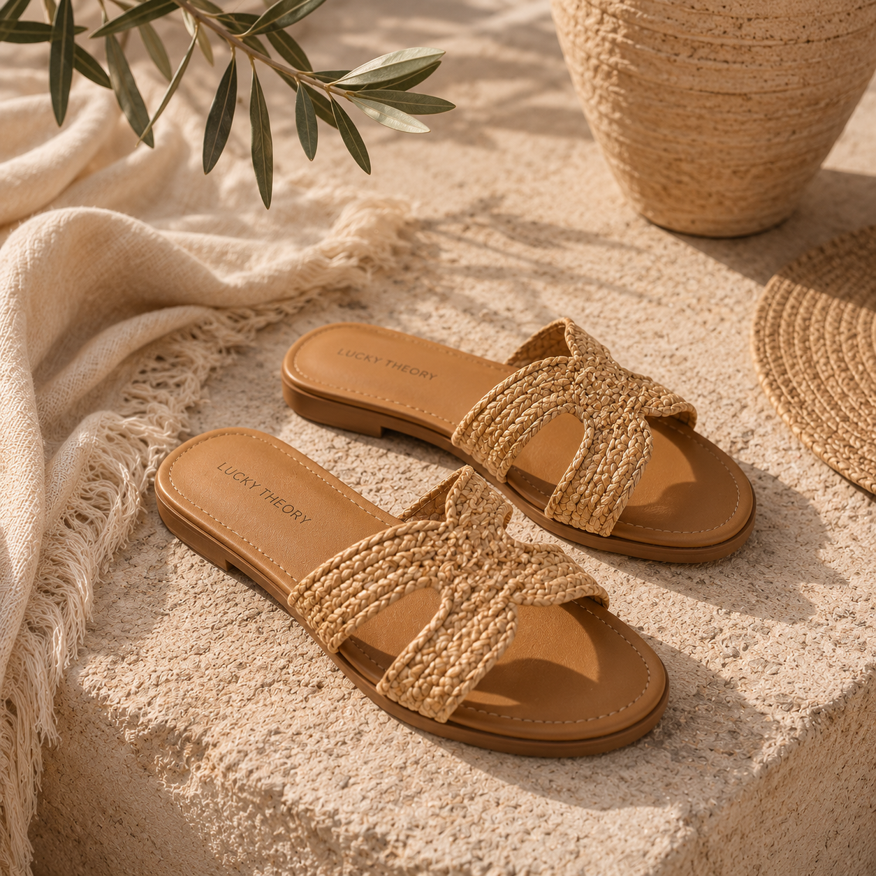 golden sands slide sandals